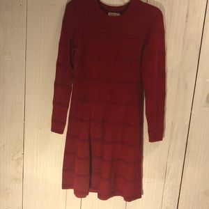 Eliza J knit sweater dress A Line Flare dress